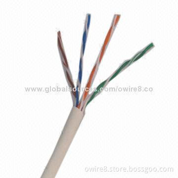 UTP Cat5e LAN Cable, 24AWG
